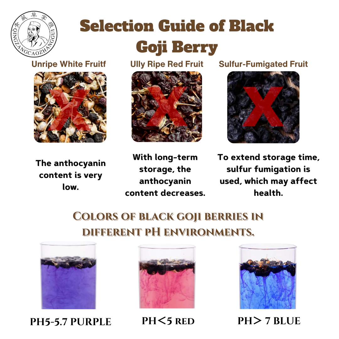 Black Goji Berry 100g/Can, 5 Cans/Box, (500g) Regular/Premium